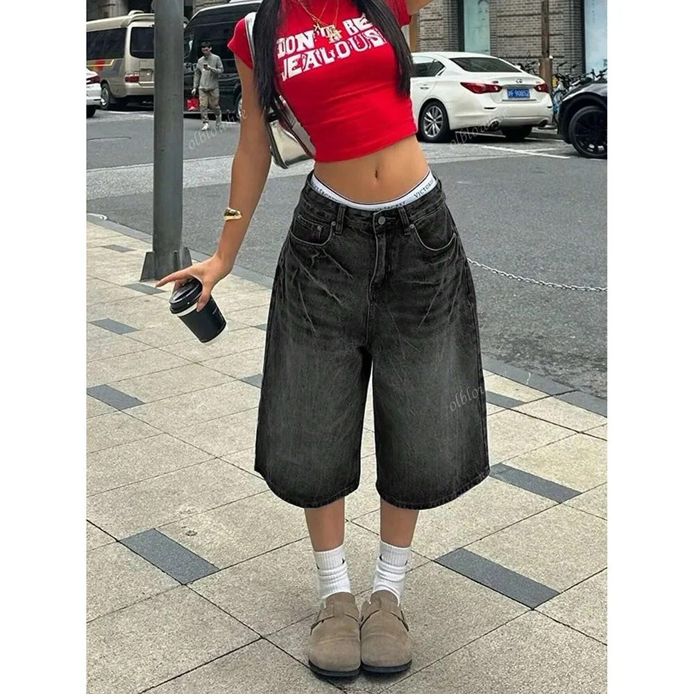 Short denim